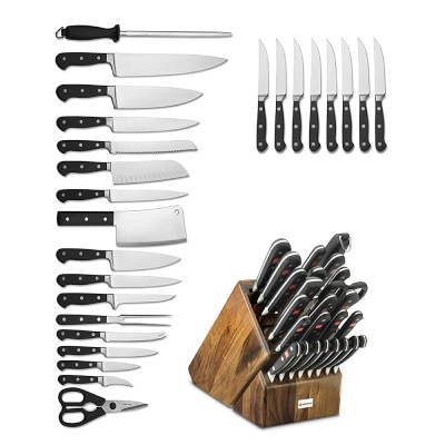 Wüsthof Classic 26-Piece Knife Block Set | Williams Sonoma