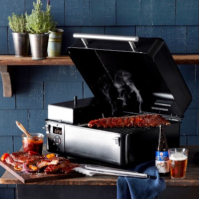 Traeger Ranger Tabletop Pellet Grill | Williams Sonoma