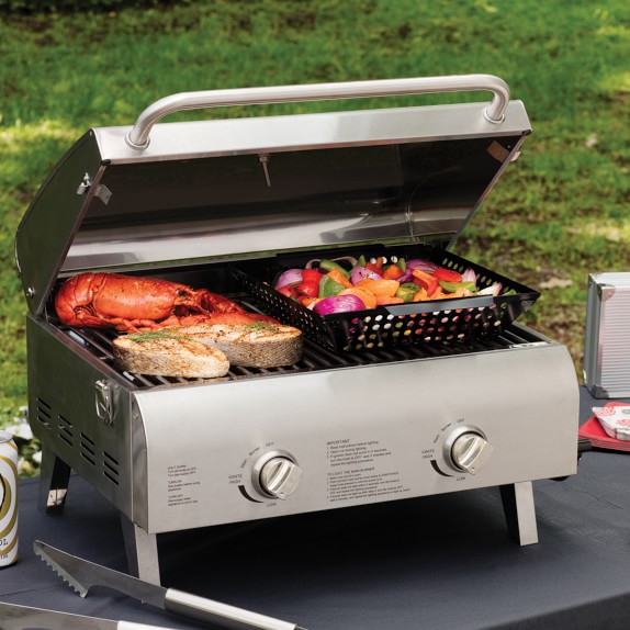 Cuisinart Chef's Style Two Burner Gas Grill Williams Sonoma