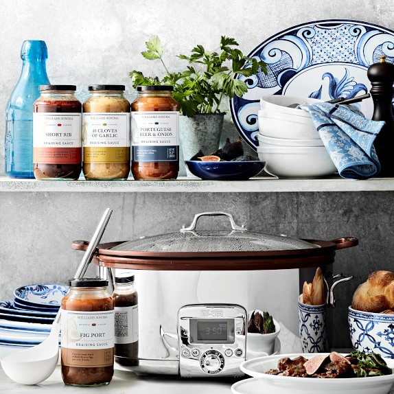 AllClad Gourmet Slow Cooker with AllinOne Browning, 7Qt. Williams