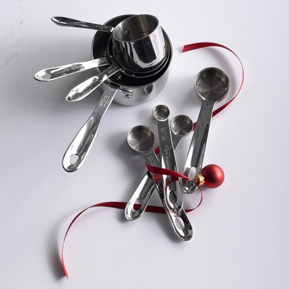 NEW ALL-CLAD Stainless Steel 4 piece measuring spoons