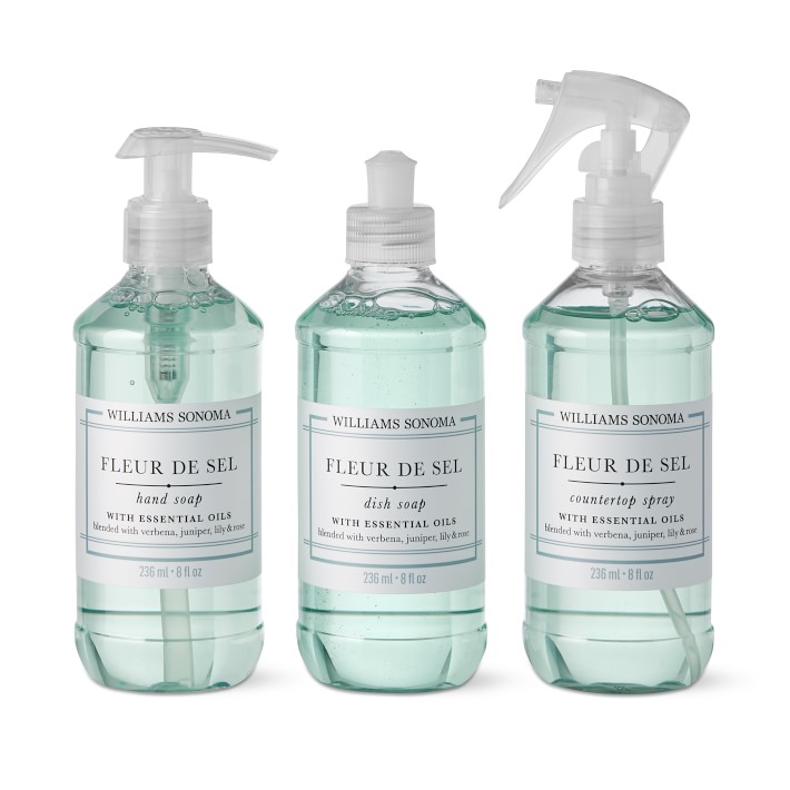 Williams Sonoma Fleur De Sel Collection Scented Soaps + Lotions