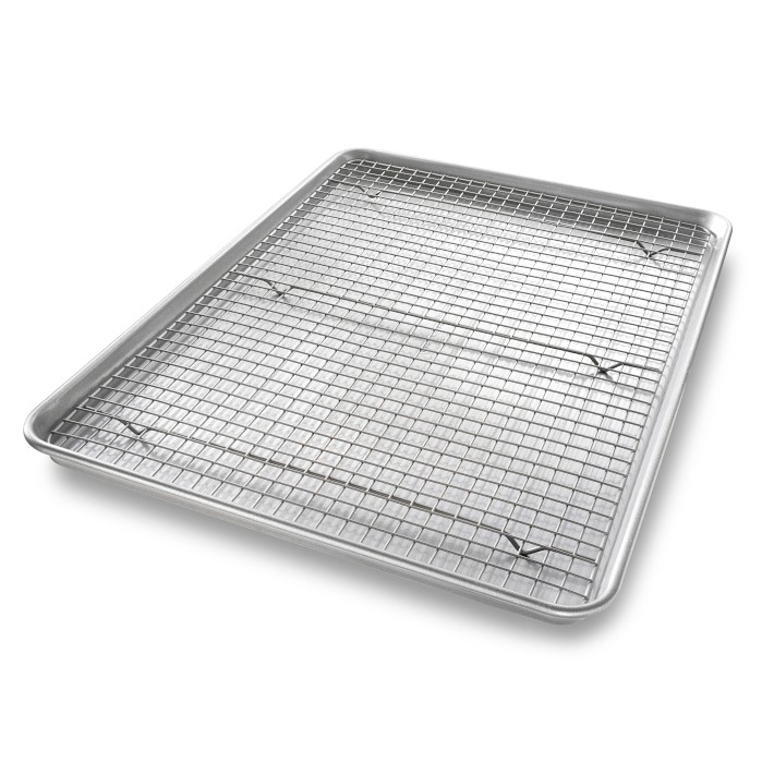USA Pan Extra Large Nonstick Sheet Pan + Cooling Rack
