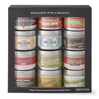 Williams Sonoma Rub Library, Set of 4
