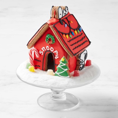 PEANUTS™ Snoopy Holiday Dog House | Williams Sonoma