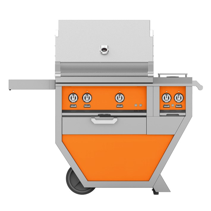 Hestan 48'' Gas Grill with Double Side Burners Williams Sonoma