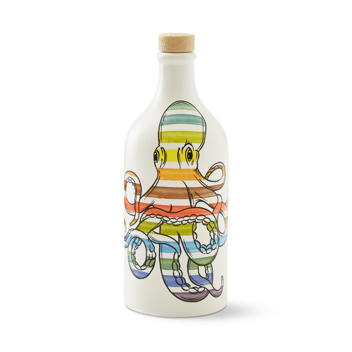 Frantoio Muraglia Extra Virgin Olive Oil in Octopus Bottle Williams