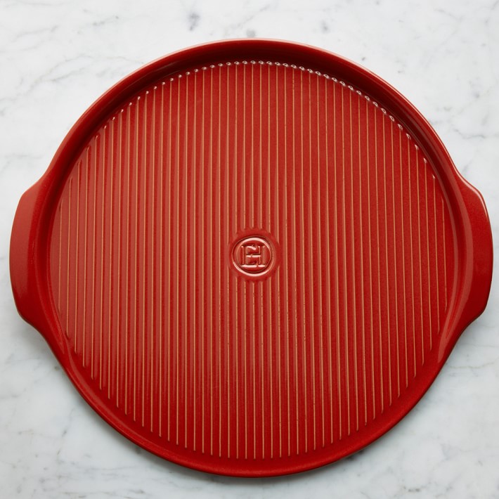 Emile Henry Ribbed Pizza Stone Pizza Tools Williams Sonoma