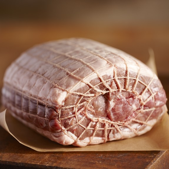 Pure Bred Boneless Lamb Loin Roast Order Lamb Online Williams Sonoma