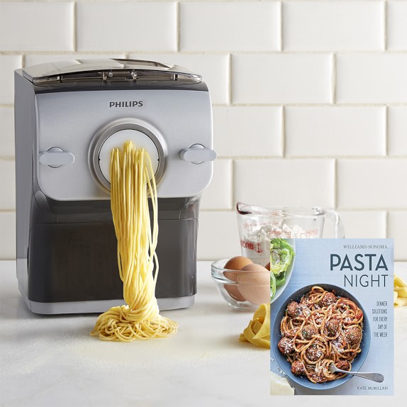 Philips Smart Pasta Maker with Williams Sonoma Pasta Night Cookbook Williams Sonoma