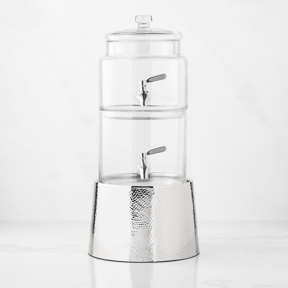 Williams Sonoma Glass Beverage Dispenser