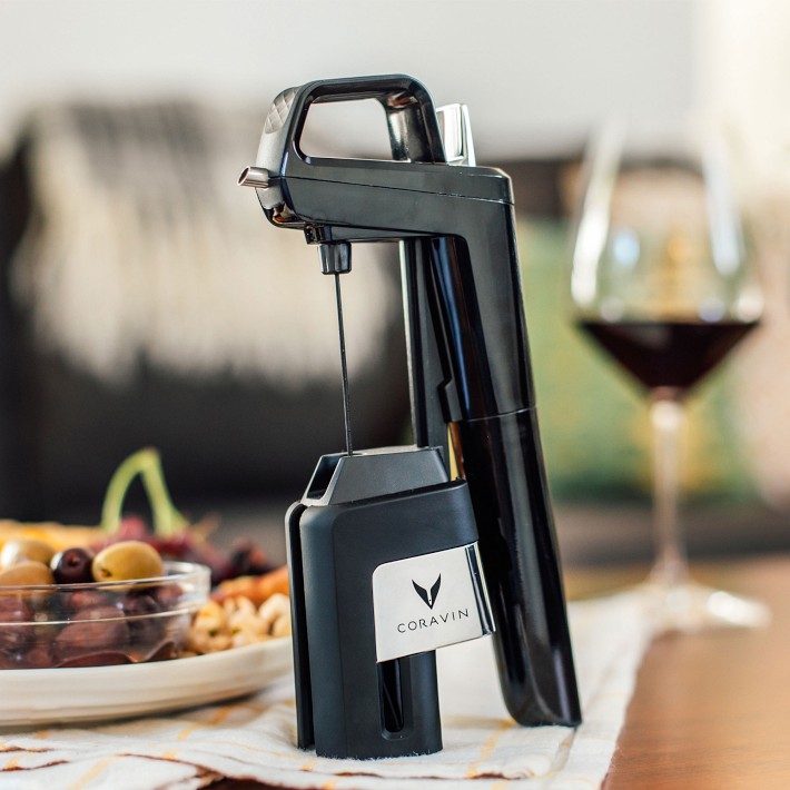 Black Coravin Model 6 SmartClamp™ Wine Preservation System Williams