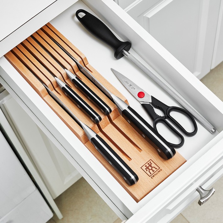 Zwilling J.A Henckels Pro 7Piece InDrawer Knife Set Williams Sonoma