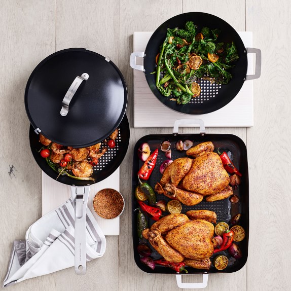 Williams Sonoma High Heat Nonstick Outdoor Roaster Outdoor Cookware