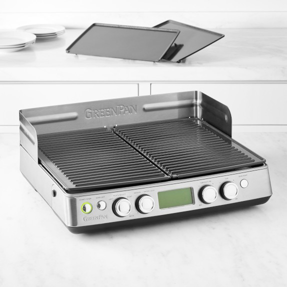 GreenPan™ Premiere XL SmokeLess Open Grill & Griddle Williams Sonoma