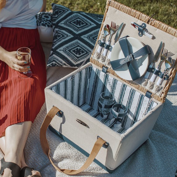 Espalande Picnic Basket Williams Sonoma