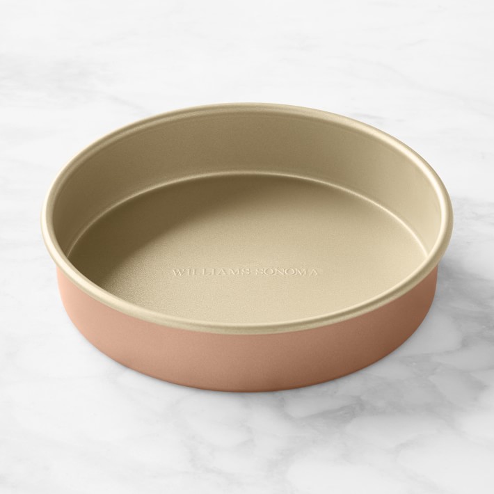 Williams Sonoma Copper Goldtouch 9Inch Round Cake Pan Williams Sonoma