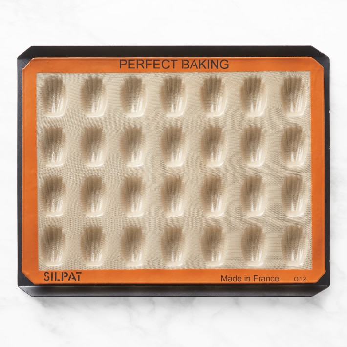 Silpat Perforated Aluminum Baking Tray and Silpat Madeleine Pan