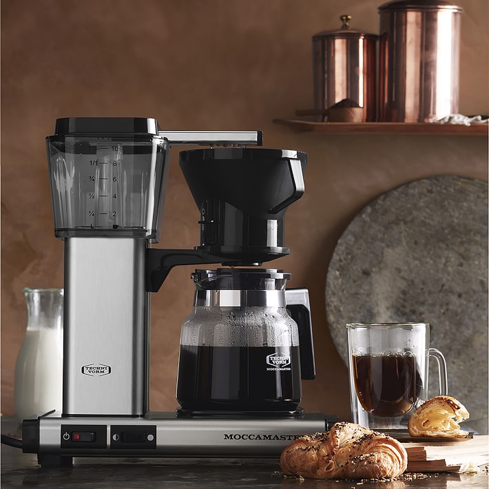 pil logica rundvlees Technivorm Moccamaster Coffee Maker with Glass Carafe, 40 oz. | Williams  Sonoma