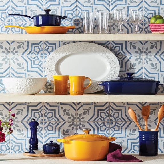 Le Creuset Olive Branch Embossed Serving Bowl Williams Sonoma