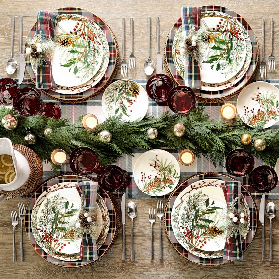 Woodland Berry Dinnerware Collection + Place Setting | Williams Sonoma