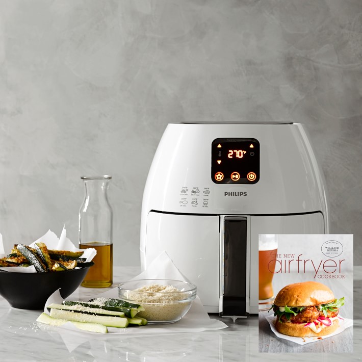 Philips XL Air Fryer & Williams Sonoma Test Kitchen Air Fryer Cookbook