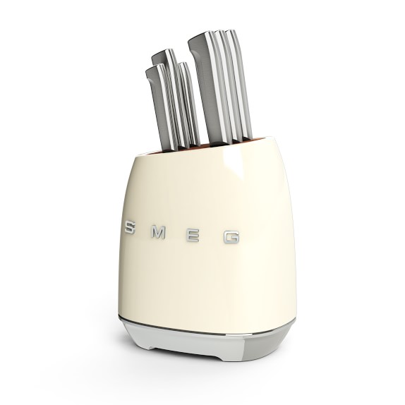 Smeg Knife Block, Set of 6 Williams Sonoma