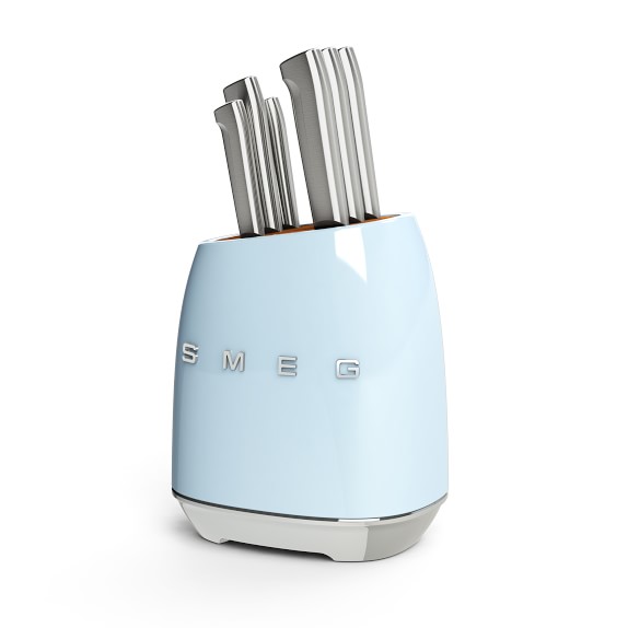 Smeg Knife Block, Set of 6 Williams Sonoma