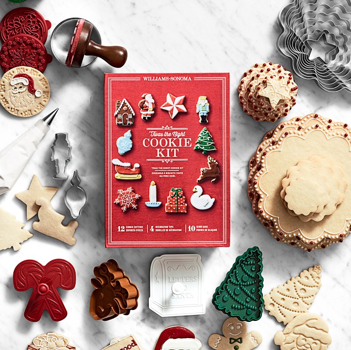 Williams Sonoma Holiday Letters to Santa Cookie Cutters, 23-Piece Set  Williams Sonoma