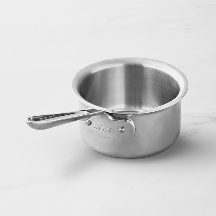 AllClad d5 StainlessSteel Butter Warmer 1/2Qt. Williams Sonoma