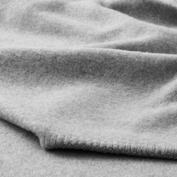 Solid Merino Wool Throw | Williams Sonoma