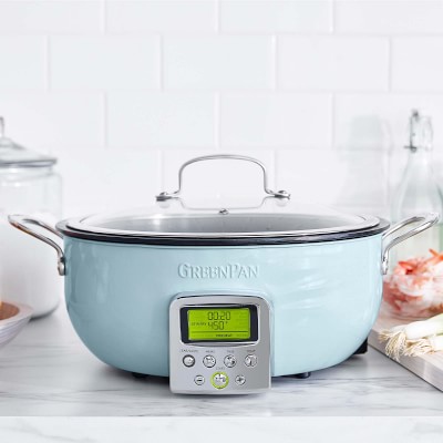 The sage green Crock Pot is surprisingly chic - and only $50