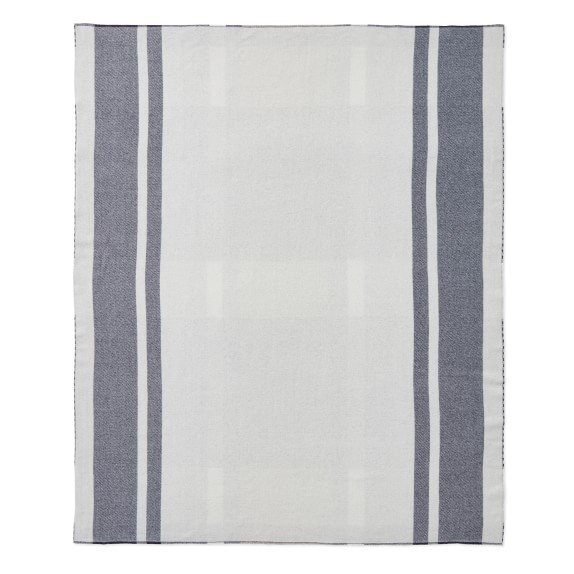 Cashmere Plaid Double Side Throw 