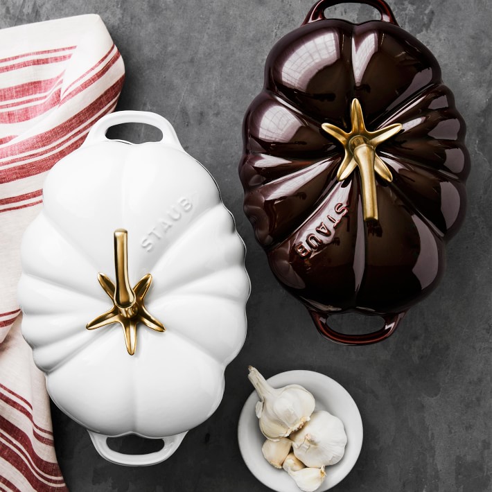 Staub CastIron Tomato Cocotte Williams Sonoma