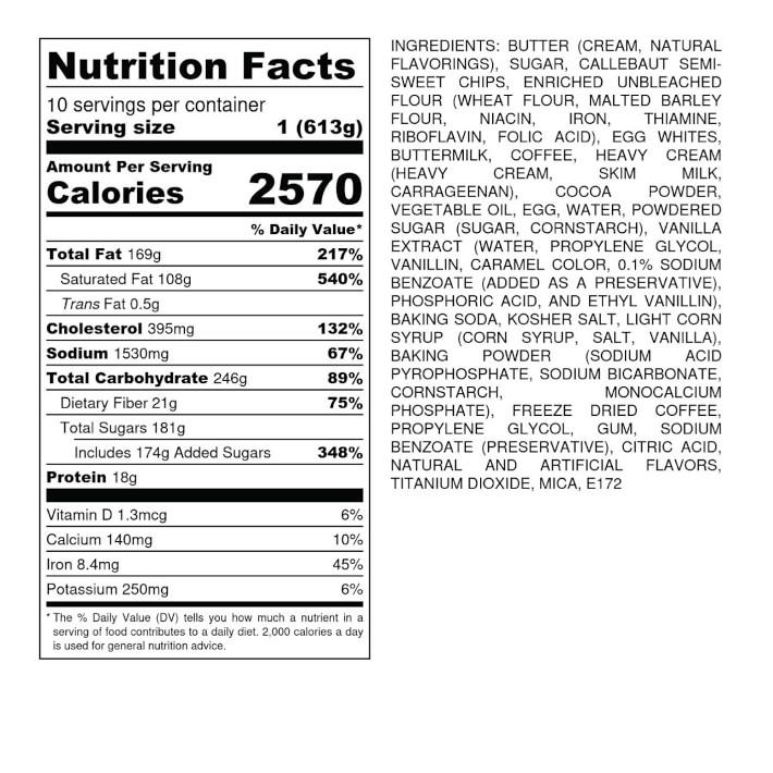 The Cake Bake Shop's Millionaire Cake Online Baked Goods Williams Sonoma