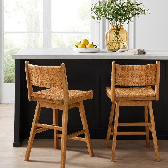 Sullivan Swivel Counter Stool Williams Sonoma