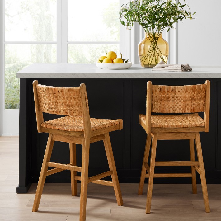 Sullivan Swivel Counter Stool Williams Sonoma