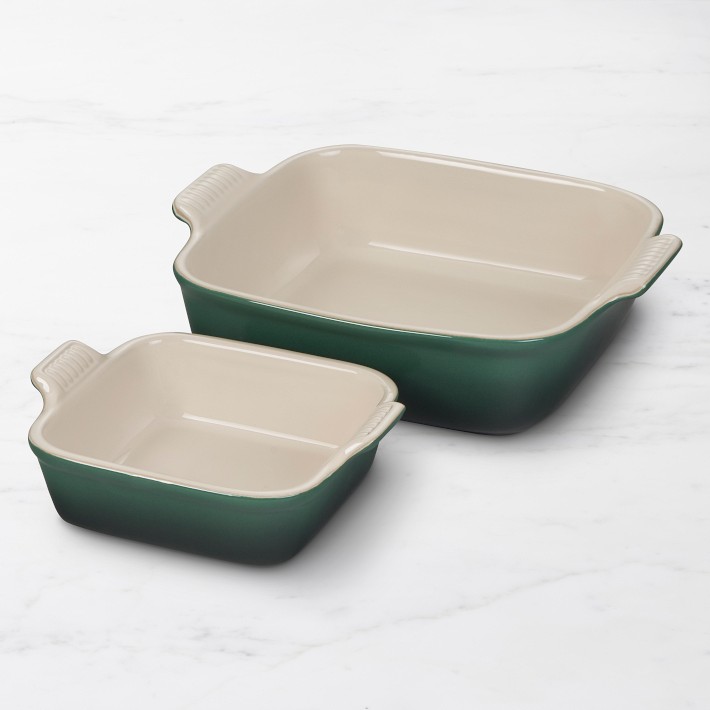 Le Creuset Heritage Stoneware Baker, Set of 2