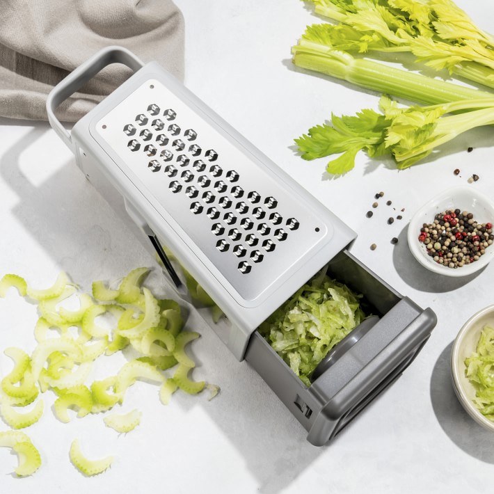 Tovolo Elements Box Grater with Storage