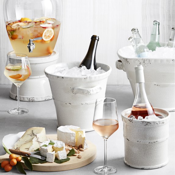 Williams Sonoma Glass Beverage Dispenser