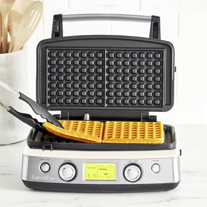 GreenPan™ Elite 2-Square Waffle Maker | Williams Sonoma