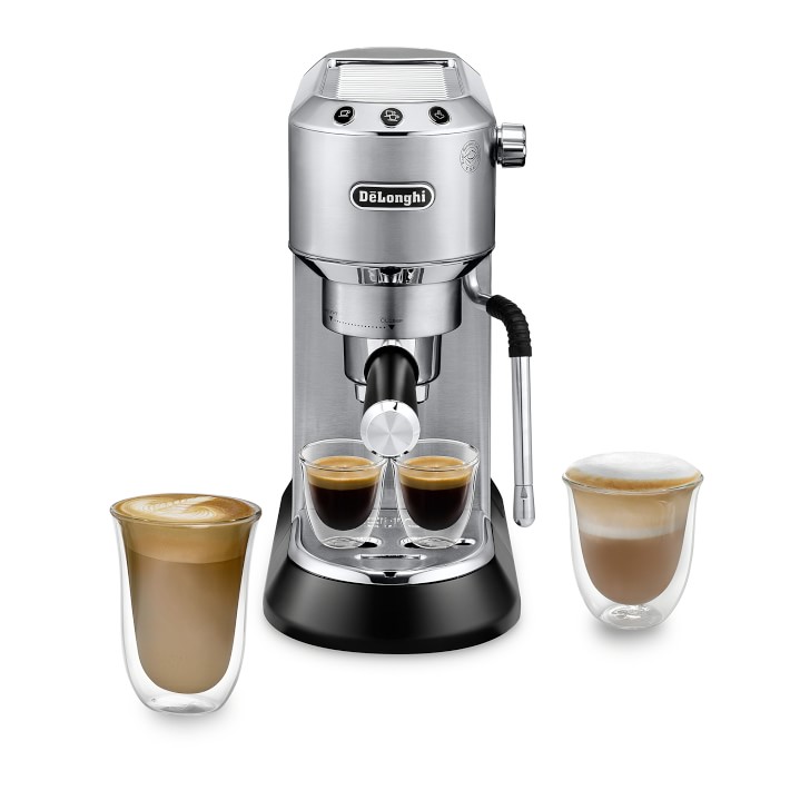 De'Longhi Combination Pump Espresso and 10-Cup Drip Coffee Machine with  Advanced Cappuccino System