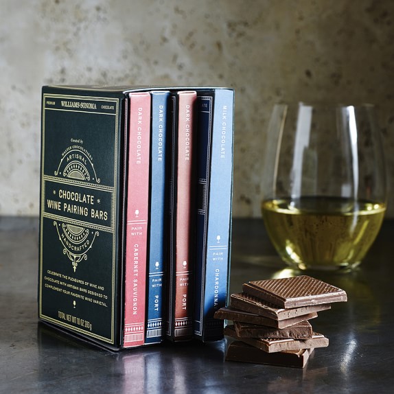Williams Sonoma Chocolate & Wine Pairing Kit Gourmet Chocolate