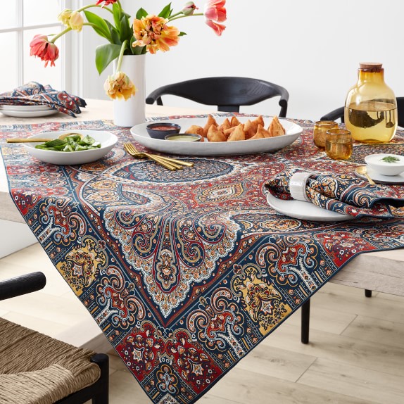 Paisley Table Throw Williams Sonoma