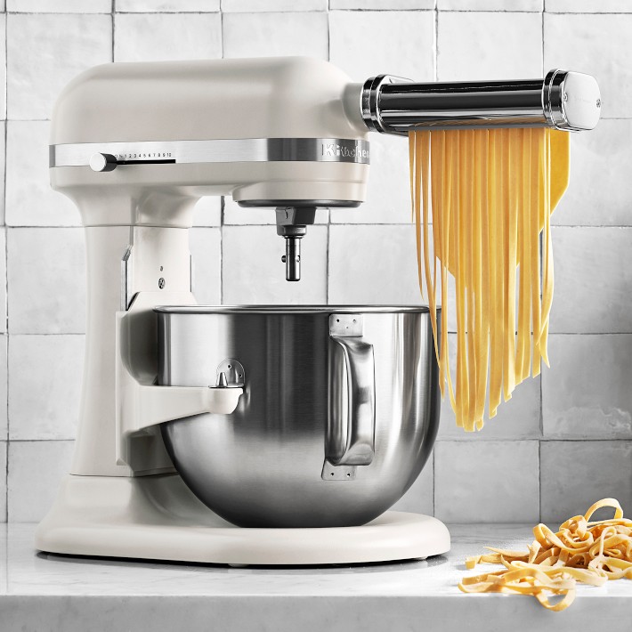 amzchef 3 in 1 Stainless Steel Pasta Roller and Cutter Attachment for  KitchenAid Stand Mixer with 8-Thickness Settings DT-10-A - The Home Depot