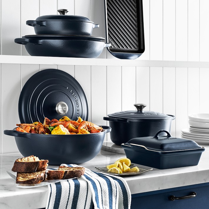Le Creuset Matte Navy Cookware Collection Williams Sonoma