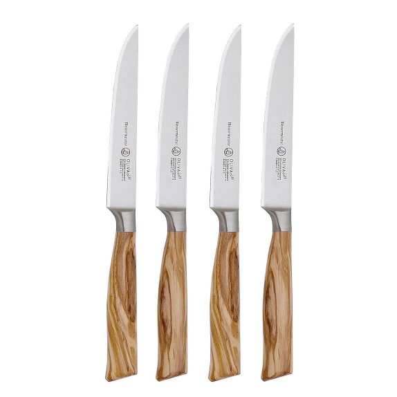 Messermeister Oliva Steak Knives, Set of 4 Williams Sonoma