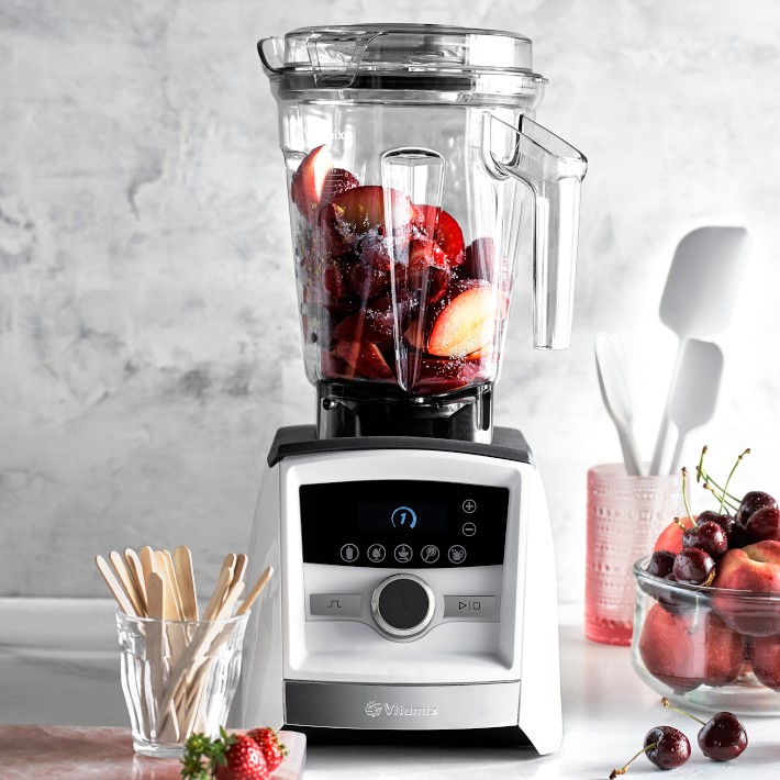 Vitamix A2500 BPA-Free White Blender with Food Processor