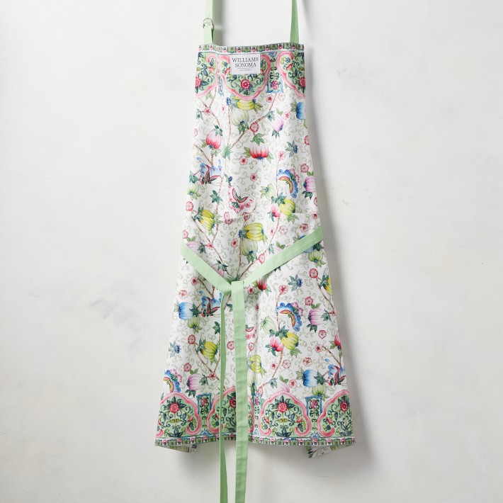 Williams Sonoma Classic Solid Personalized Adult & Kid Aprons