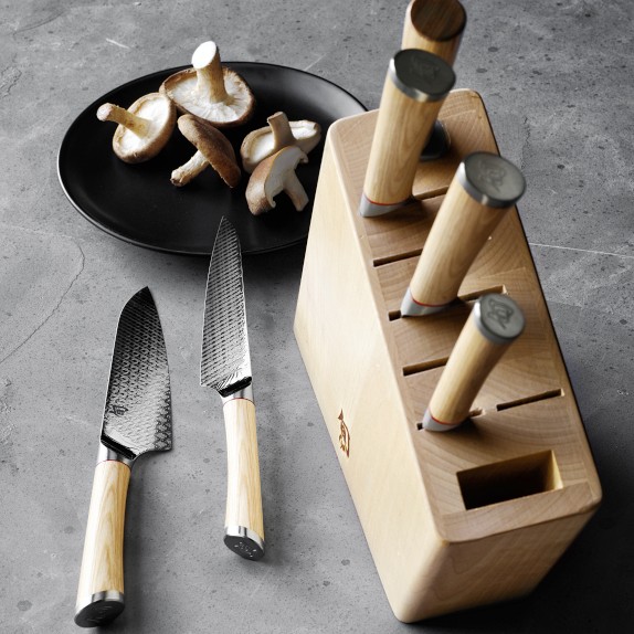 Shun Hikari 7Piece Knife Block Set Williams Sonoma